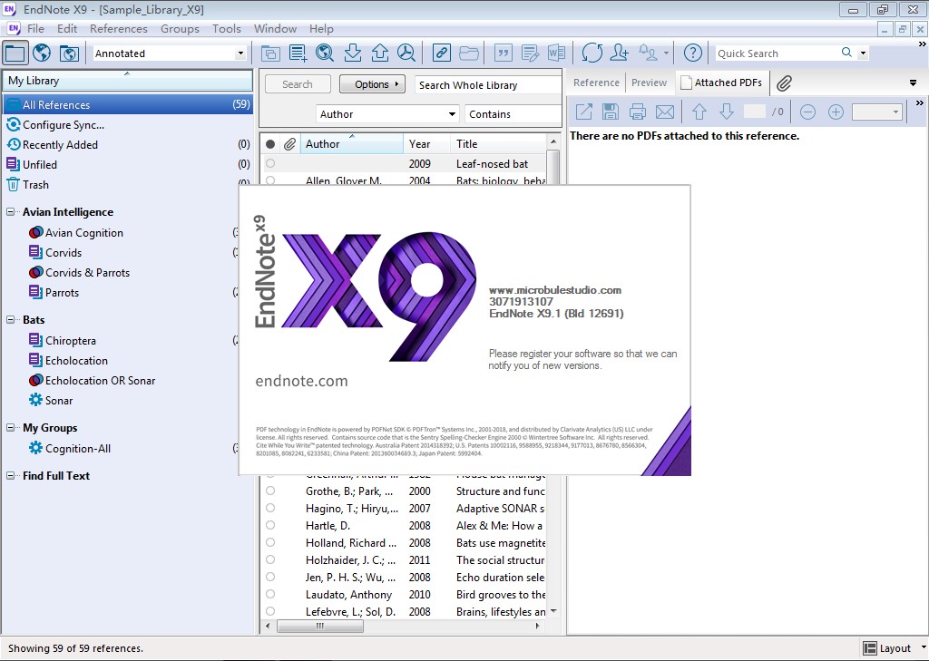 purchase endnote x9 for mac through uw